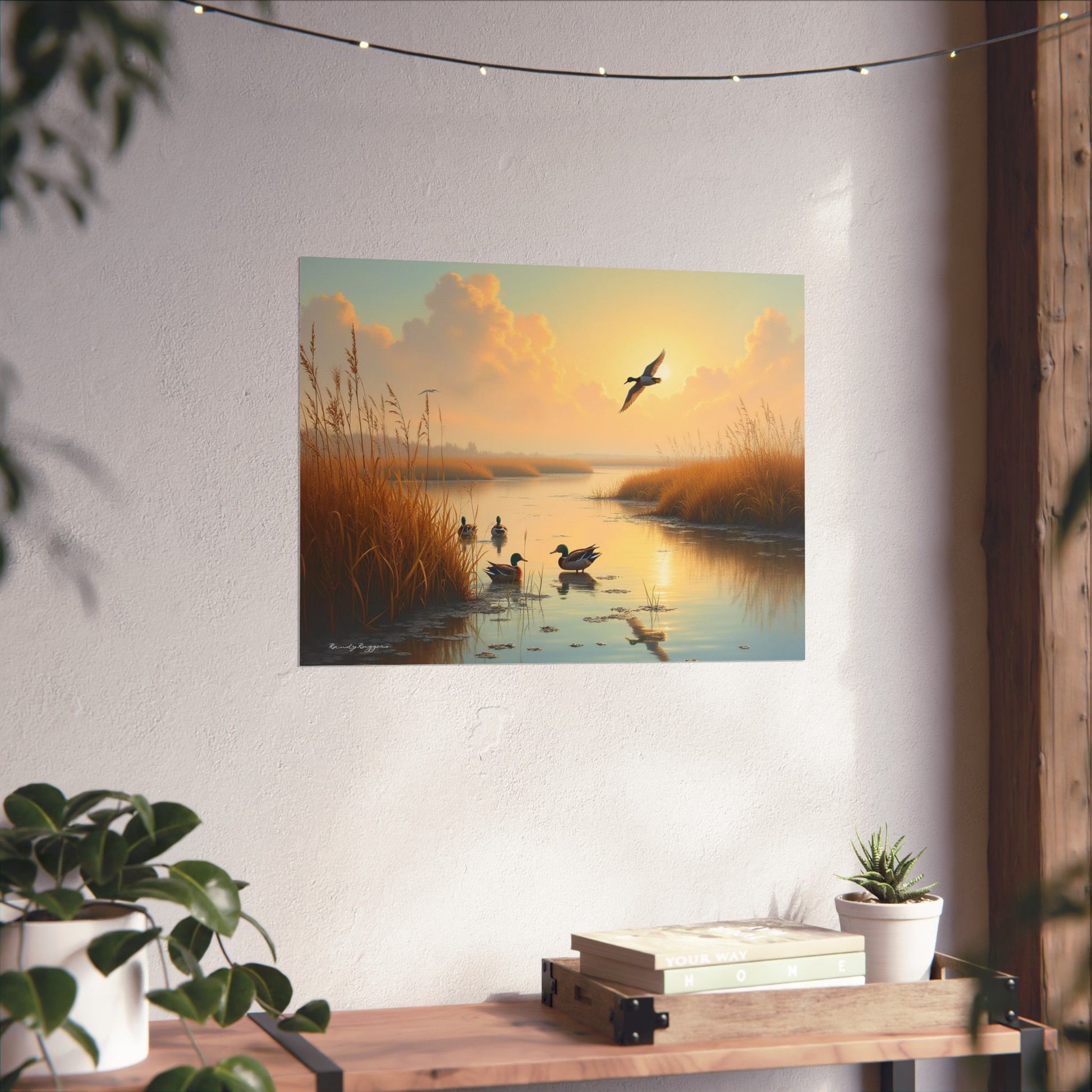 Guardians of the Marsh Mallards Print