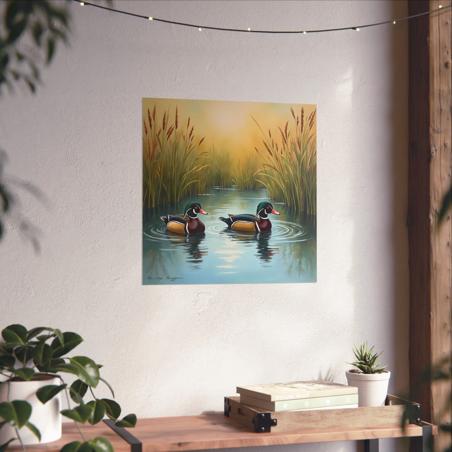 Wood Ducks Sanctuary Print