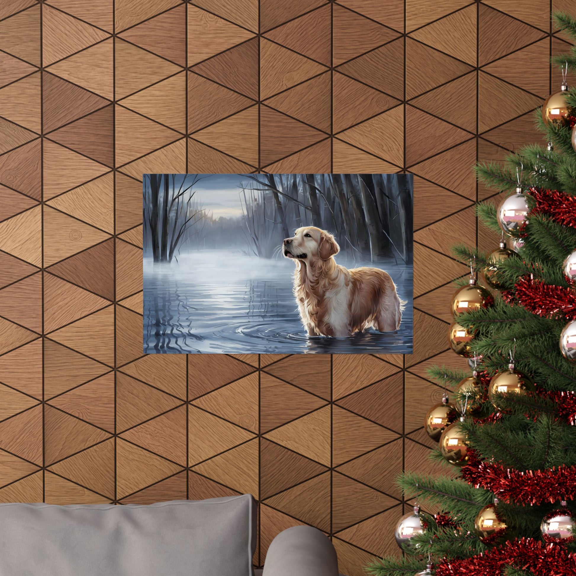 Golden Retriever, Retriever Hunting Poster