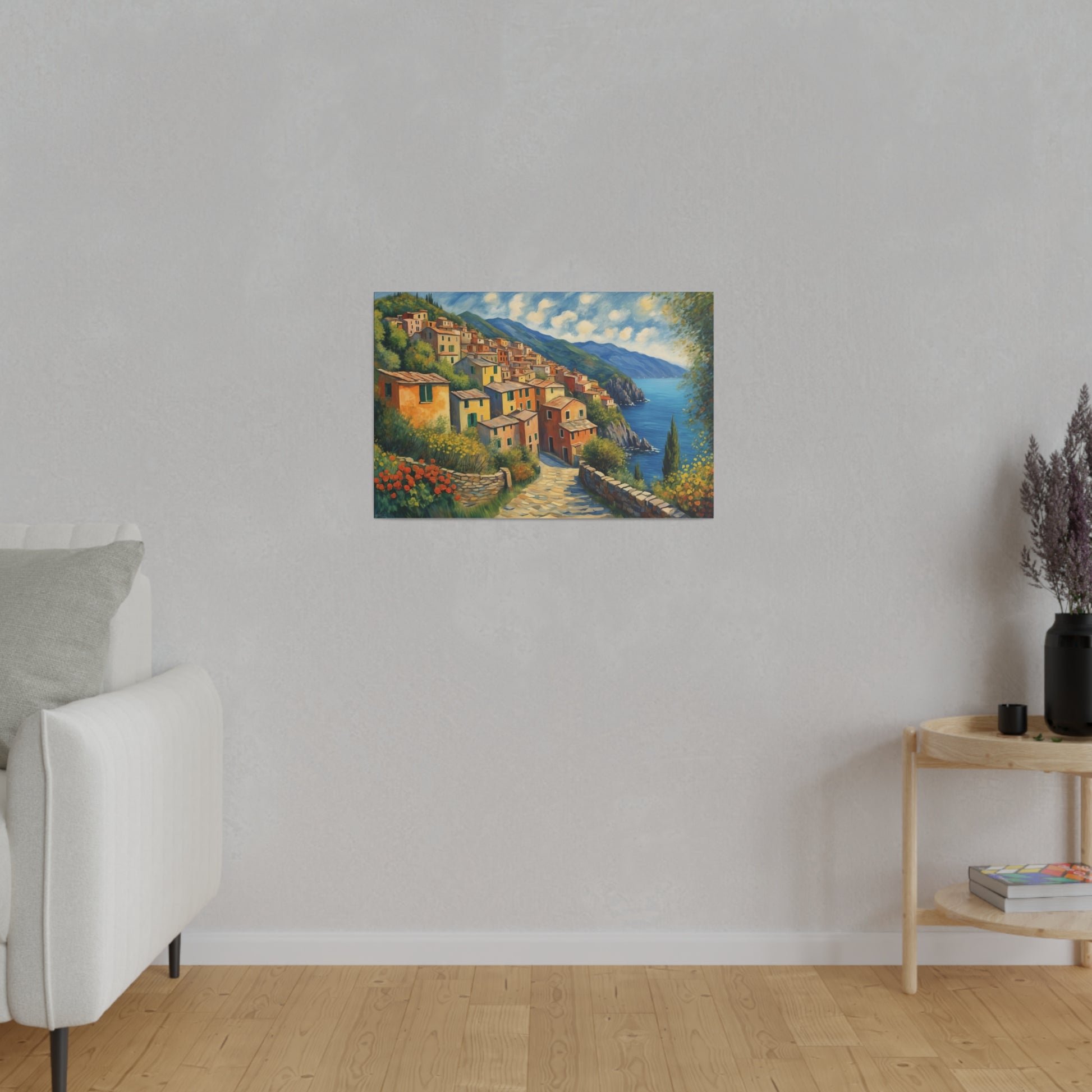 Italian Village of Cinque Terre Canvas Print