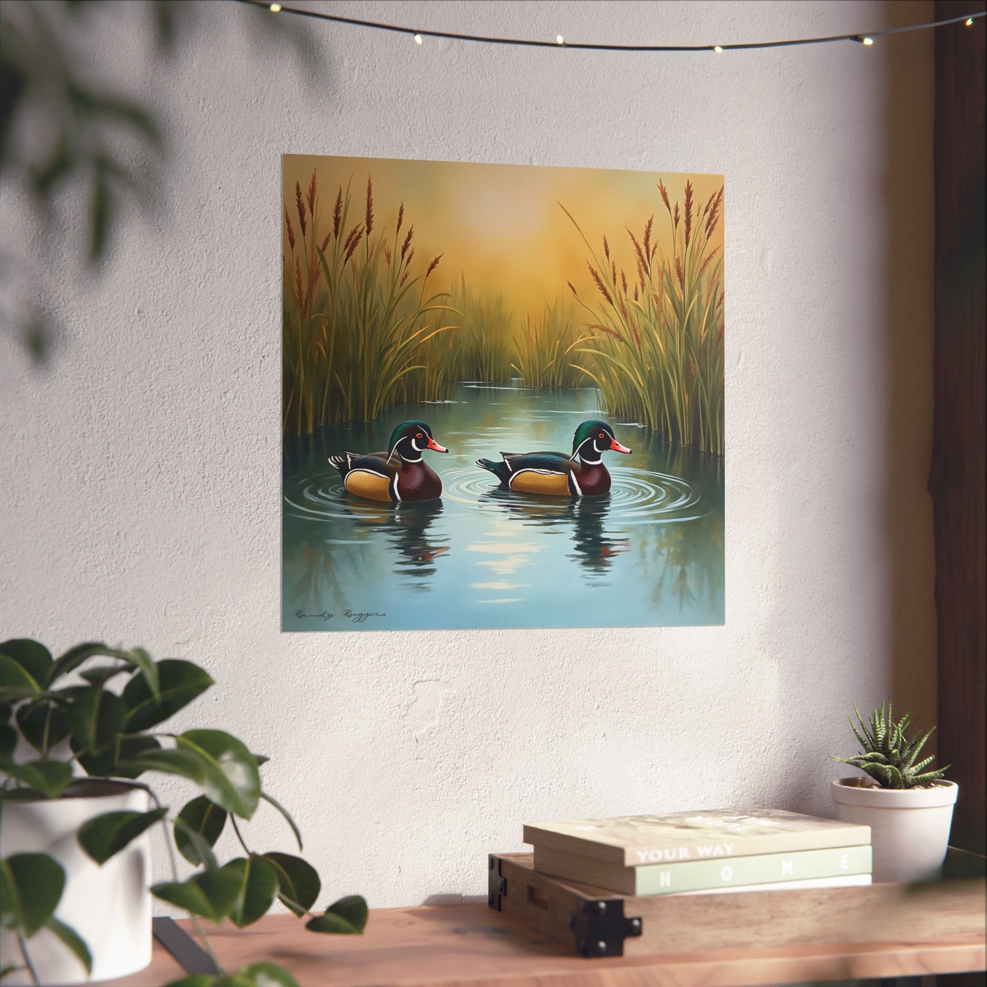 Wood Ducks Sanctuary Print