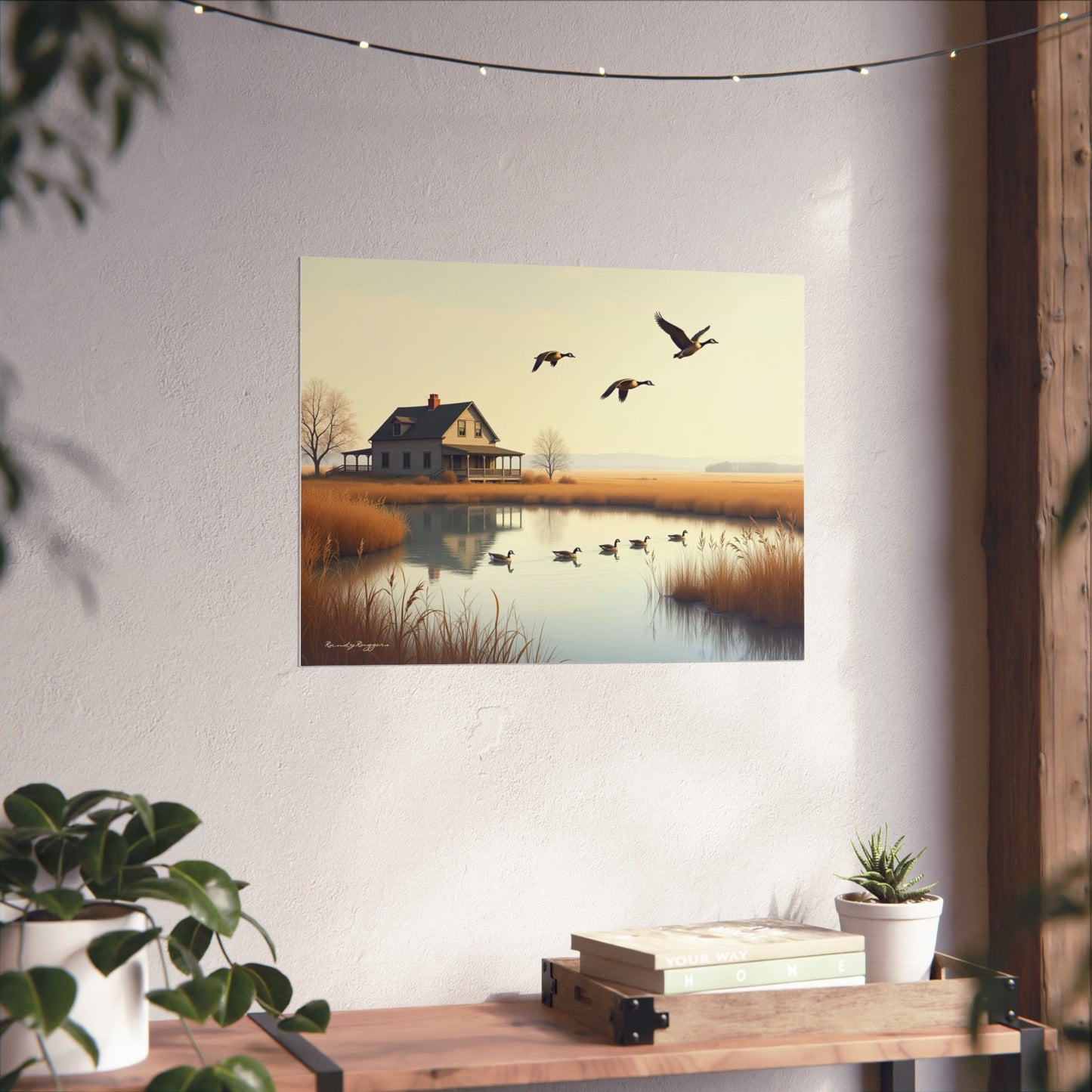 Homestead Haven Canadian Geese Print