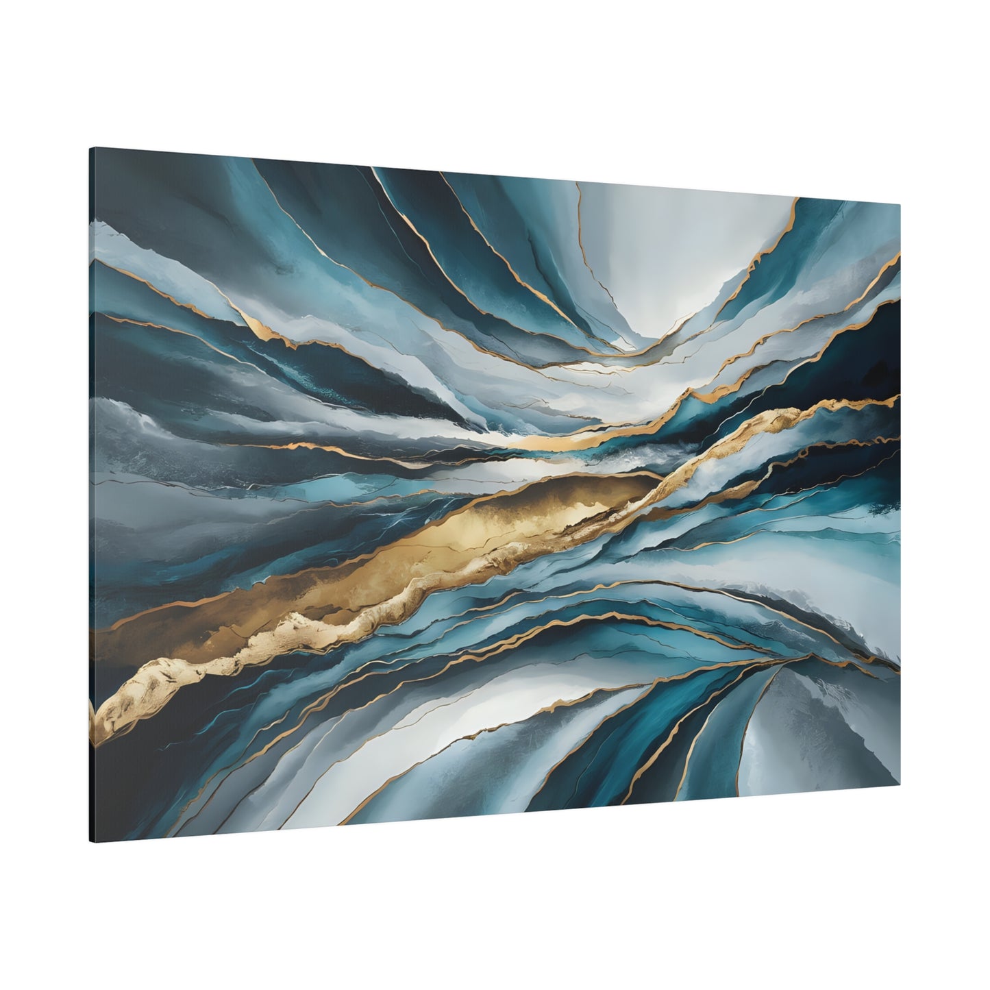 Abstract Landscape Matte Canvas Print