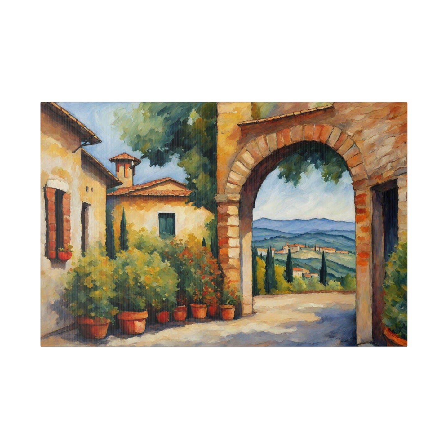 This stunning Montepulciano Italy art captures the beauty of the Italian landscape through a vintage print that will elevate any wall in your home. Expertly printed and crafted, this piece offers a unique glimpse of Italian culture and adds a touch of elegance to your decor. Perfect for art enthusiasts and lovers of travel alike.