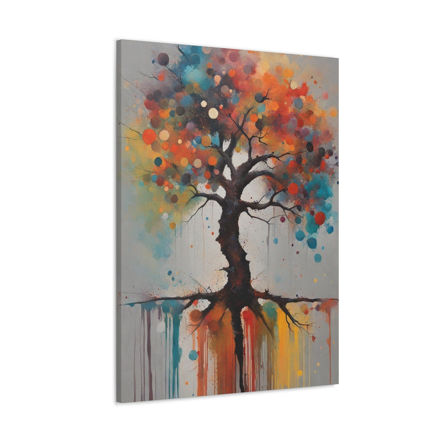 Abstract Tree Canvas Gallery Wraps