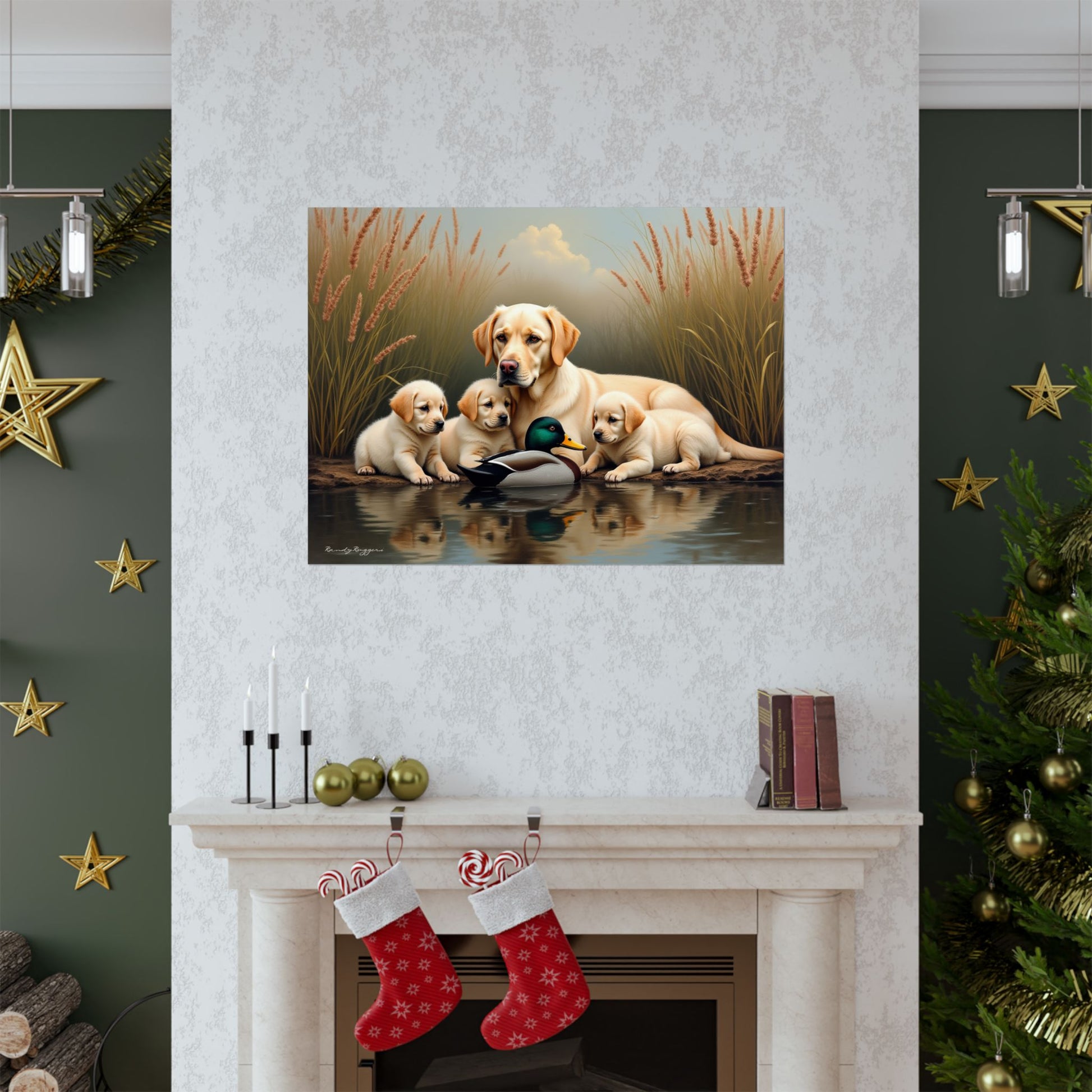 First Steps Labrador Retriever Print