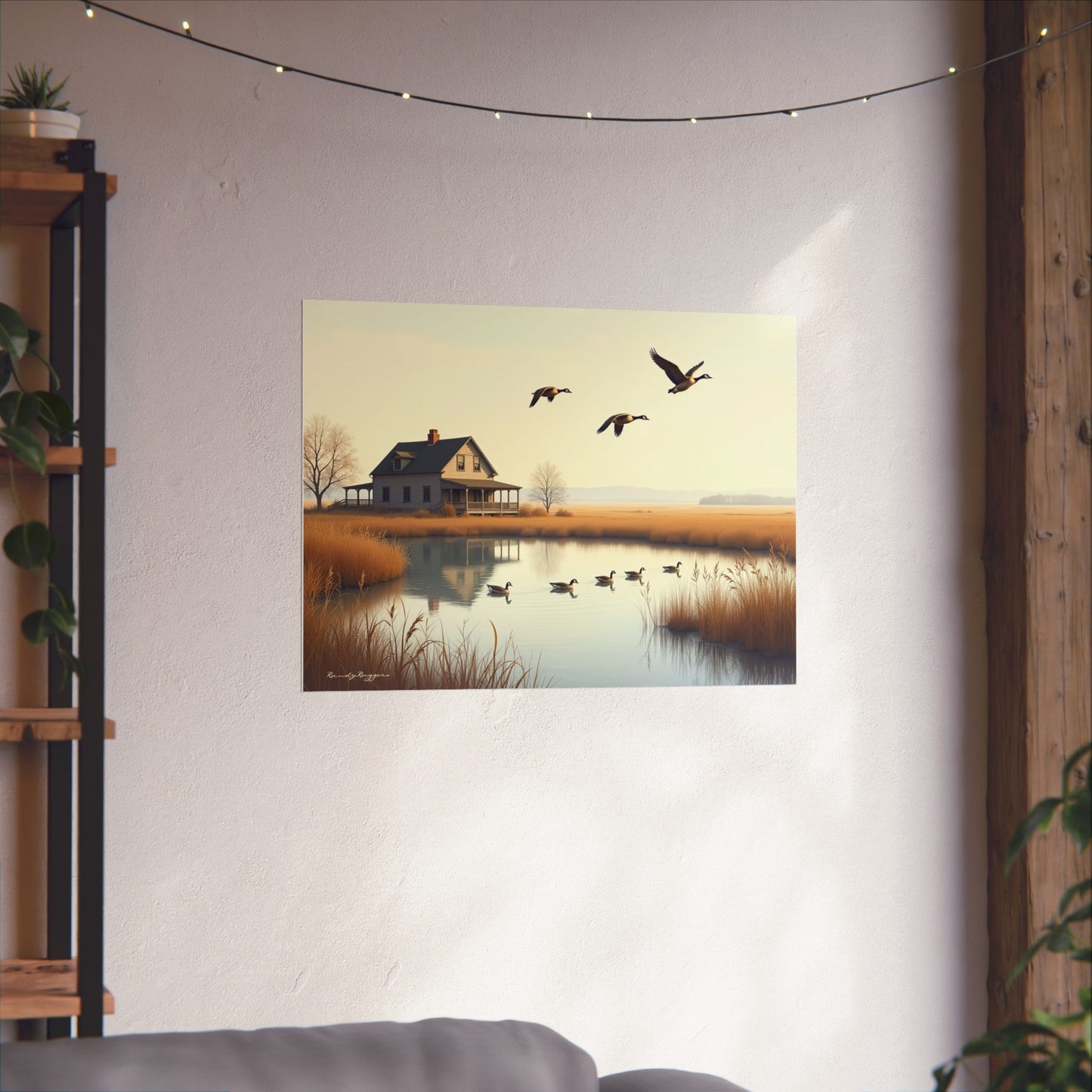 Homestead Haven Canadian Geese Print