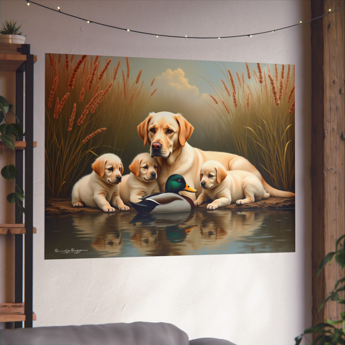 First Steps Labrador Retriever Print