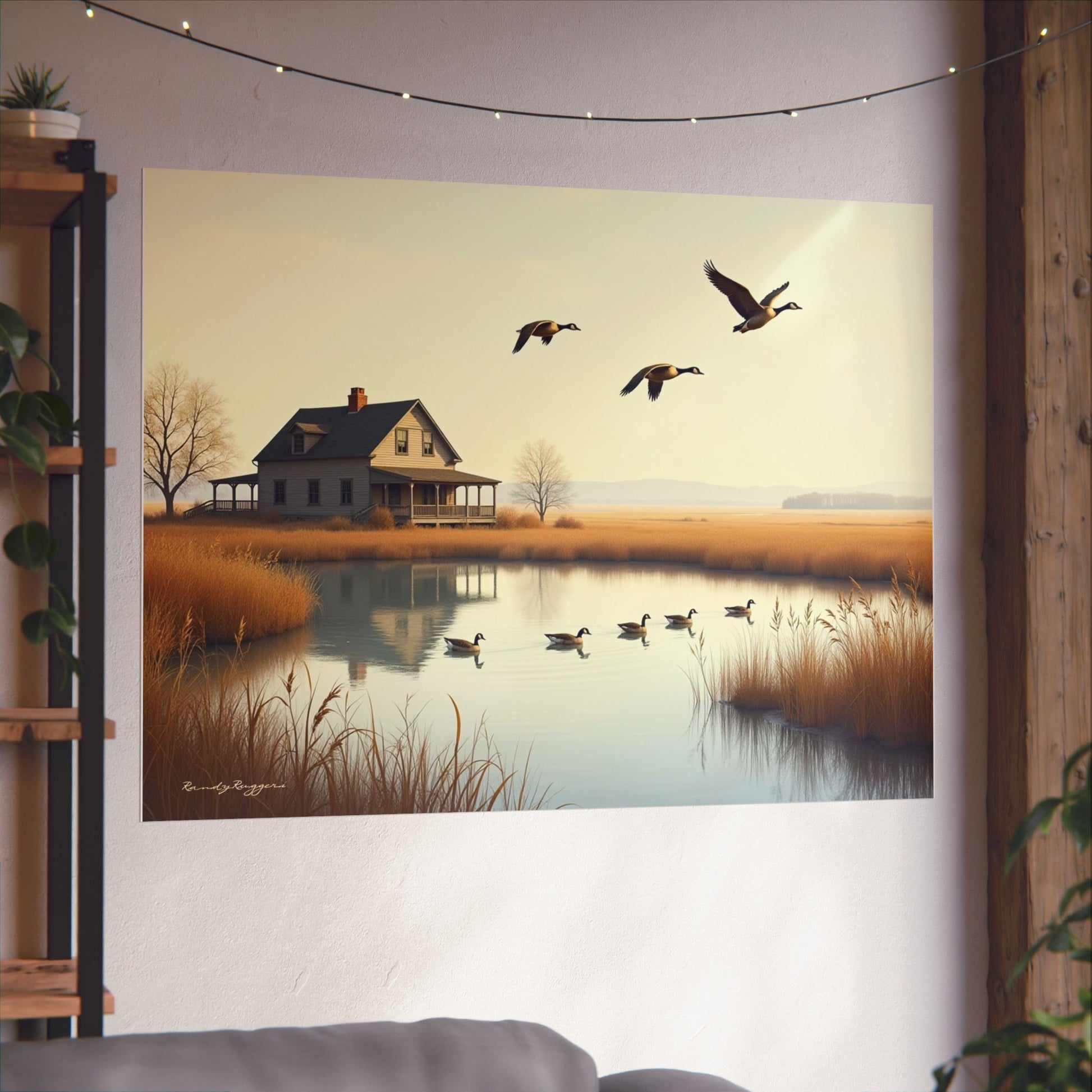 Homestead Haven Canadian Geese Print