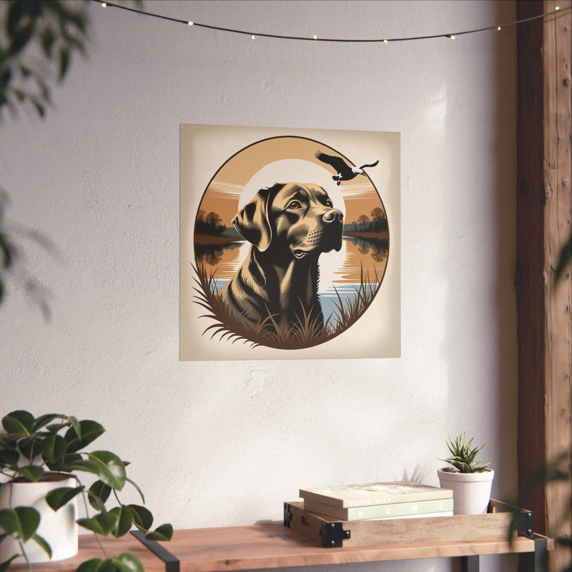 Labrador Retriever Hunting Print