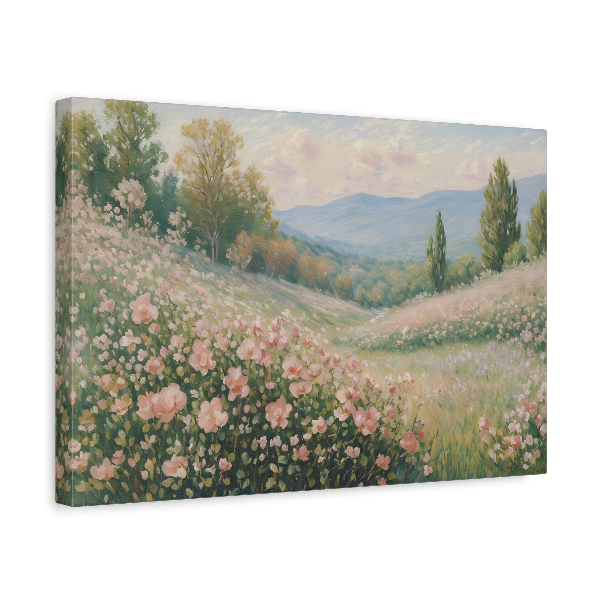 Field of Wildflowers Impressionist Print