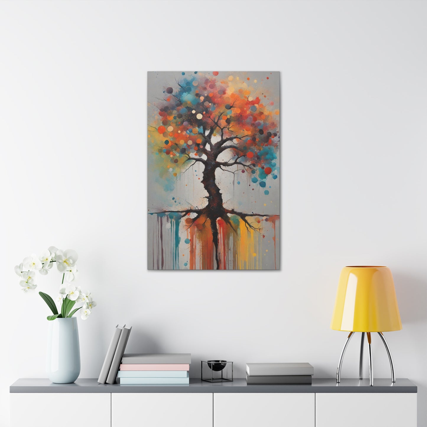 Abstract Tree Canvas Gallery Wraps