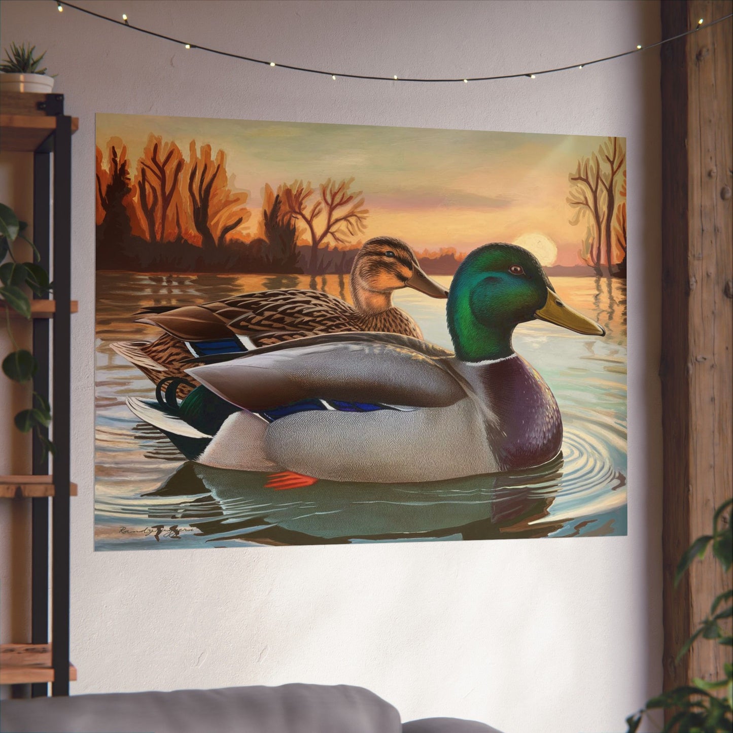 Peaceful Companionship Mallard Print