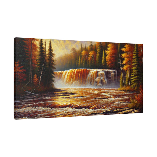 Upper Tahquamenon Falls Impressionist-style Print