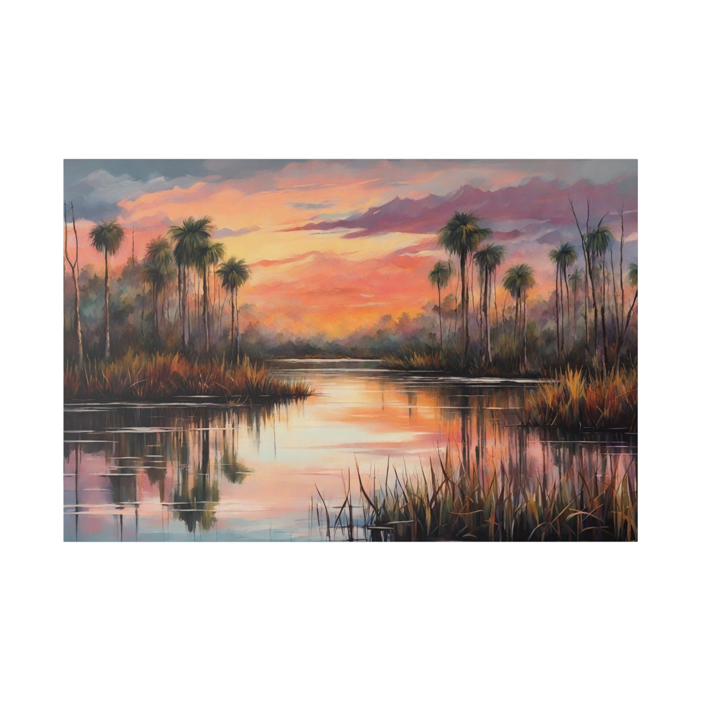 Everglades Dreamscape Canvas Gallery Wrap