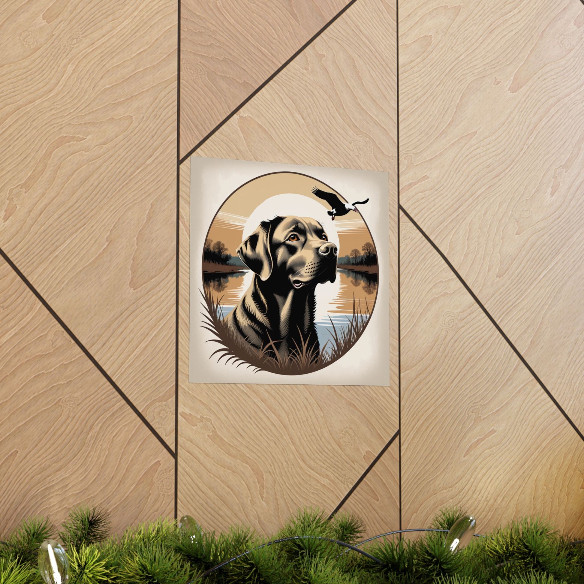 Labrador Retriever Hunting Print